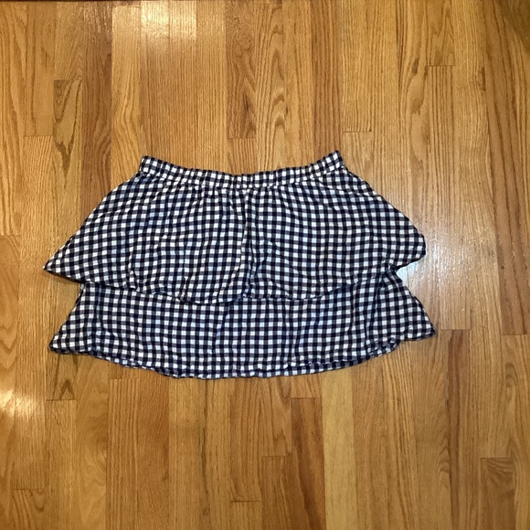 Madewell Dresses & Skirts - Madewell Blue Checked Skirt